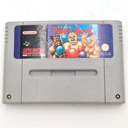 Super Punch Out - Cartridge - SNES Spil - (UKV) (B Grade) (Genbrug)